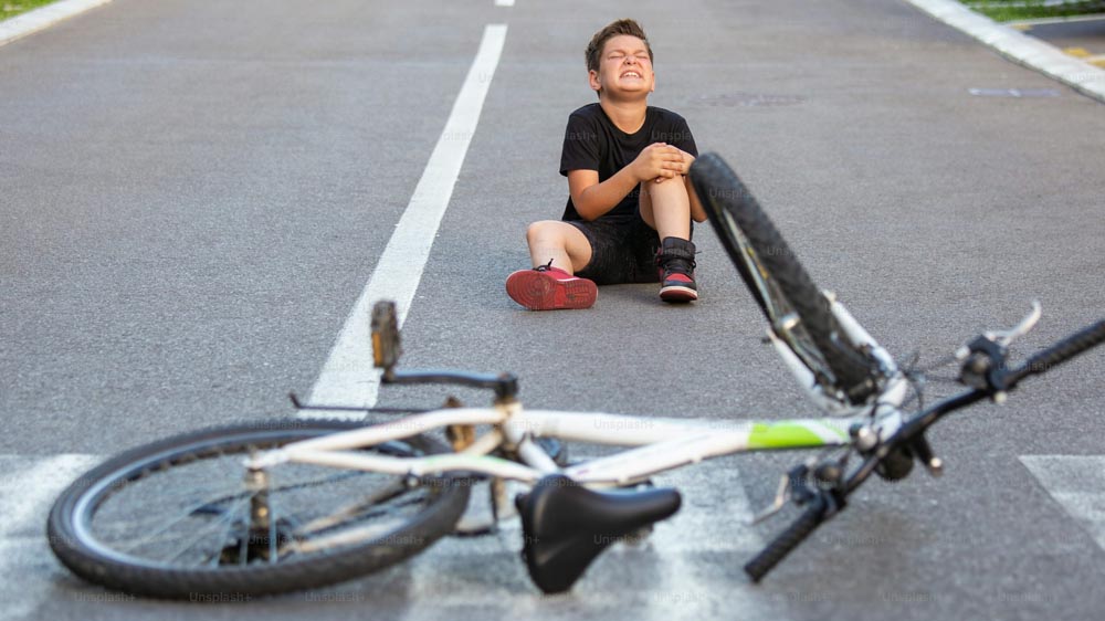 Falling From An Oversized Kids Bike