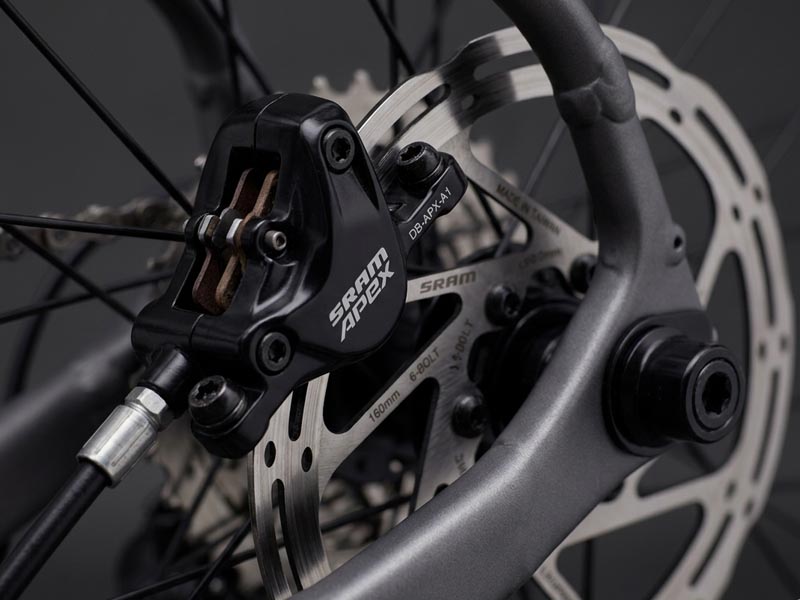 The Tambora A4 Gravel Bike’s Disc Brake System