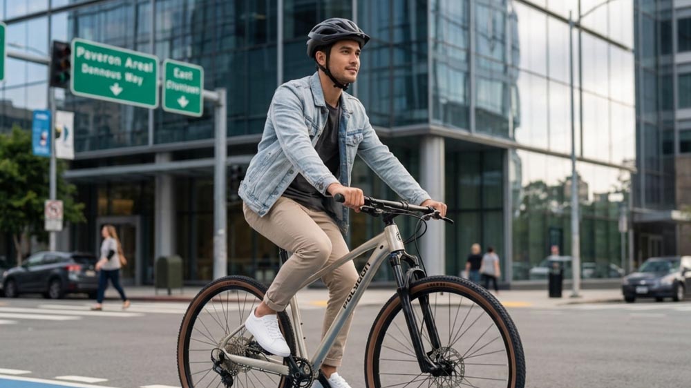 Polygon Heist Hybrid Bike