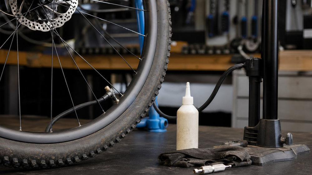 Inflating Mountain Bike Tires