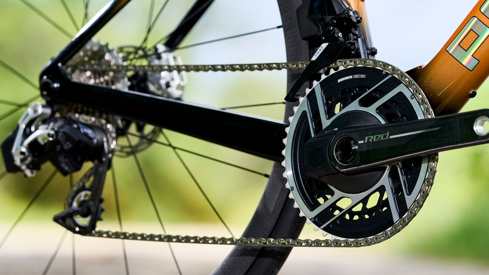 The Helios A0 Axs Road Bike Drivetrain