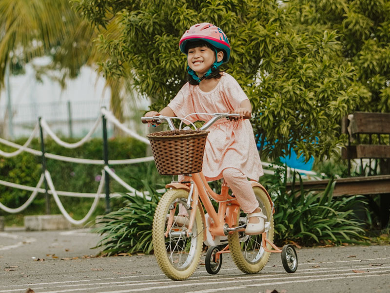 Playing With The Polygon Kids Bike