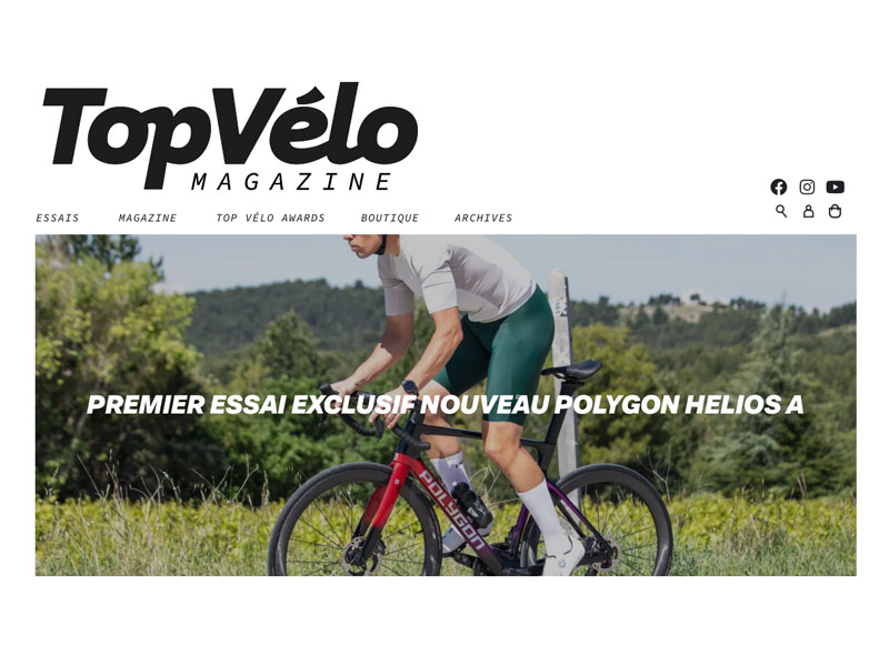 Helios A9 Reviewed By Top Velo France