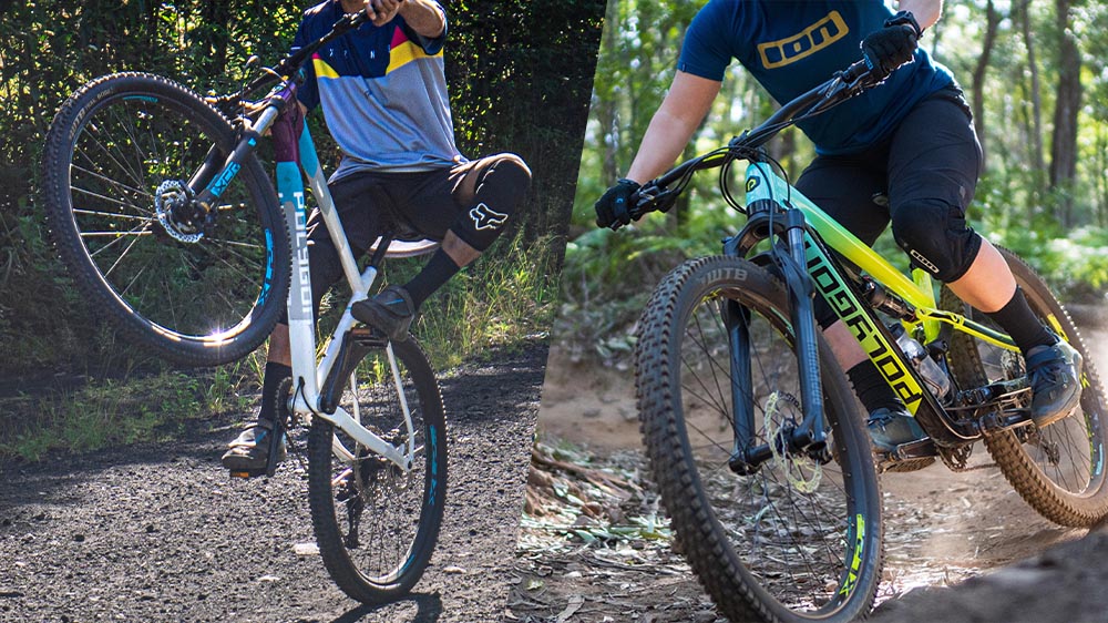Sepeda Gunung Hardtail Vs Full Suspension