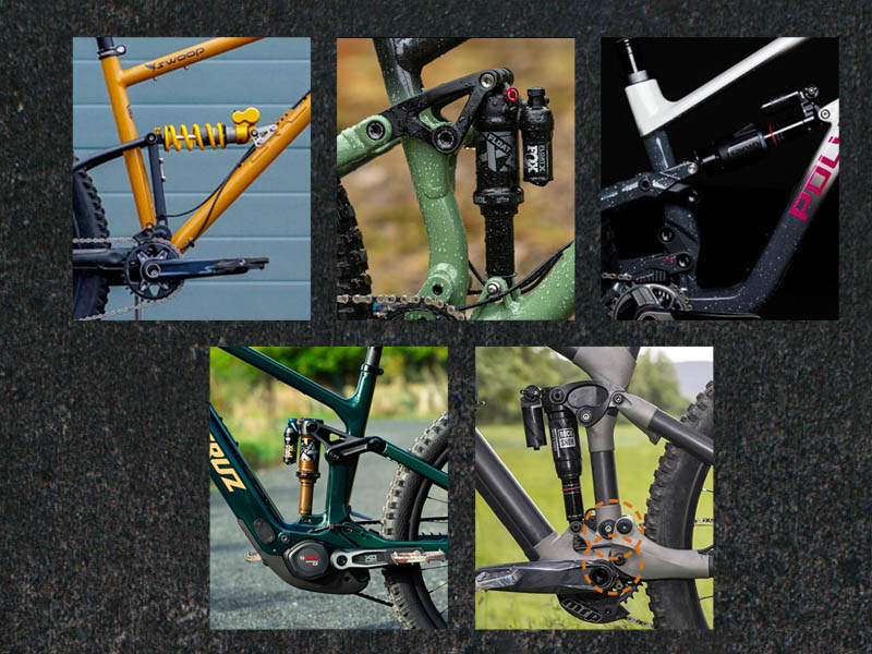 Mountain Bike Rear Suspension Designs