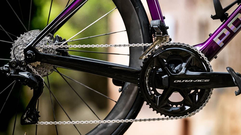 Shimano Dura Ace Di2 Drivetrain On The Helios A Road Bike
