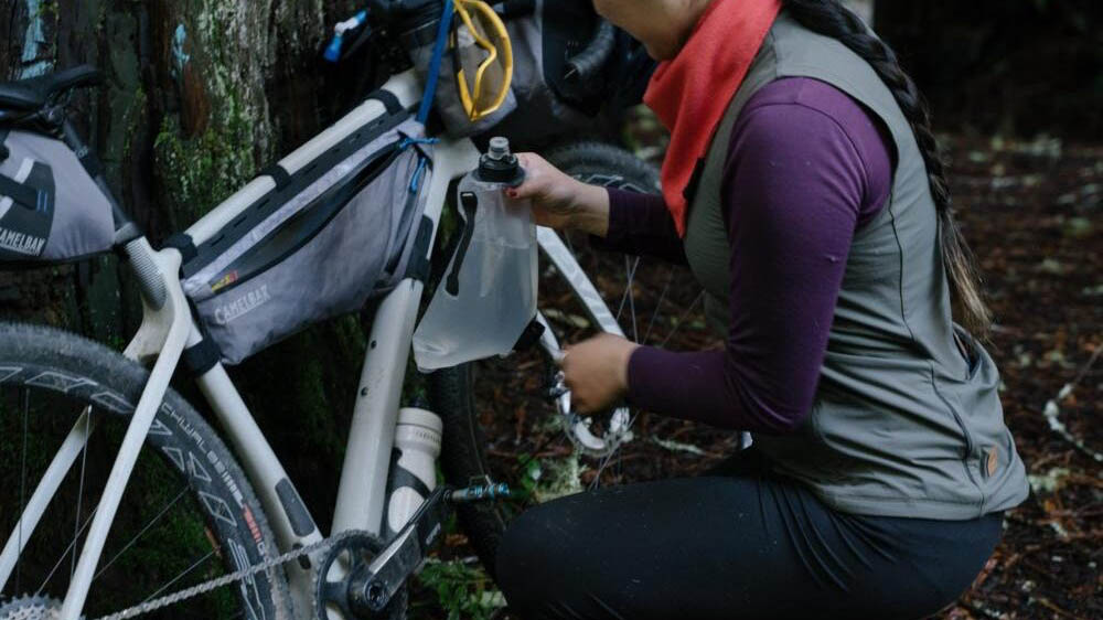 Bikepacking With A Hydration Pack